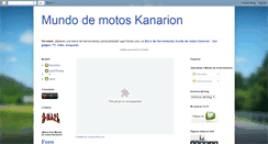 Desktop Screenshot of mundodemotoskanarion.blogspot.com