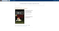 Desktop Screenshot of constructiondefects.blogspot.com