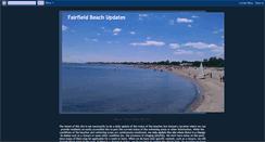 Desktop Screenshot of fairfieldbeachupdates.blogspot.com