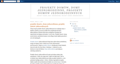 Desktop Screenshot of domy-jednorodzinne.blogspot.com