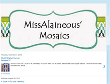 Tablet Screenshot of missalaineousmosaics.blogspot.com