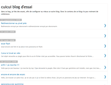 Tablet Screenshot of cuicuilesoiseaux.blogspot.com