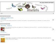 Tablet Screenshot of ninholiterario.blogspot.com