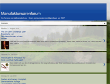 Tablet Screenshot of manufakturware.blogspot.com