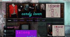 Desktop Screenshot of cardylover.blogspot.com