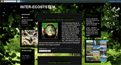 Desktop Screenshot of inter-ecosystem.blogspot.com