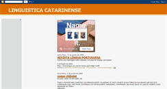 Desktop Screenshot of linguisticacatarinense.blogspot.com