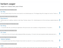Tablet Screenshot of herbertcooper.blogspot.com