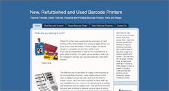 Desktop Screenshot of bar-codeprinters.blogspot.com