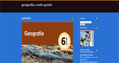 Desktop Screenshot of geografiasextogrado.blogspot.com