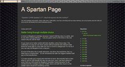 Desktop Screenshot of johnspartan.blogspot.com