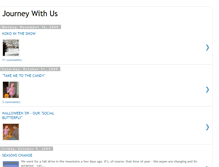 Tablet Screenshot of journeywithus08.blogspot.com