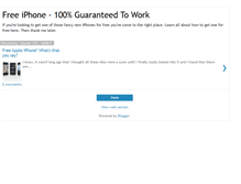 Tablet Screenshot of free-apple-iphones.blogspot.com