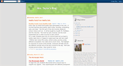 Desktop Screenshot of mlstaylor.blogspot.com