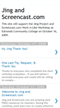 Mobile Screenshot of jing-screencast.blogspot.com