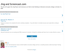Tablet Screenshot of jing-screencast.blogspot.com