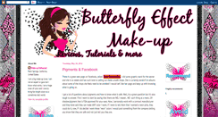 Desktop Screenshot of butterfly-effectmakeup.blogspot.com