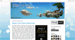 Desktop Screenshot of leialivroseresenhas.blogspot.com