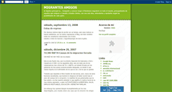 Desktop Screenshot of migrantesamigos.blogspot.com