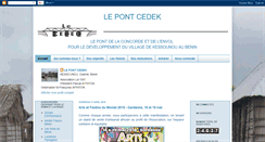Desktop Screenshot of lepontcedek.blogspot.com