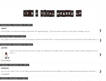 Tablet Screenshot of itsatotalmessedup.blogspot.com