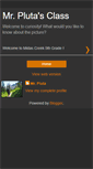 Mobile Screenshot of mrplutasclass.blogspot.com