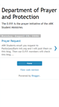 Mobile Screenshot of departmentofprayerandprotection.blogspot.com