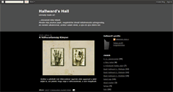 Desktop Screenshot of hallwardshall.blogspot.com