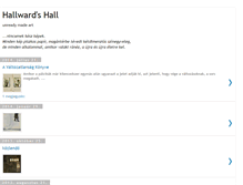 Tablet Screenshot of hallwardshall.blogspot.com