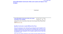 Desktop Screenshot of contractor-bids.blogspot.com