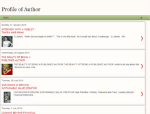 Tablet Screenshot of profileofauthor.blogspot.com