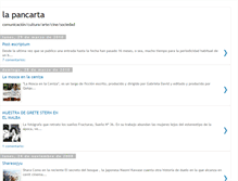 Tablet Screenshot of lapancarta.blogspot.com