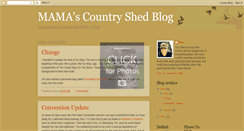 Desktop Screenshot of mamascountryshed.blogspot.com