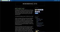 Desktop Screenshot of in-memory-of-ziyu.blogspot.com