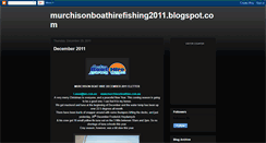 Desktop Screenshot of murchisonboathirefishing2011.blogspot.com