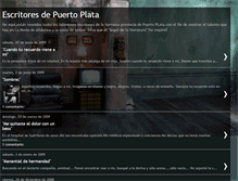 Tablet Screenshot of escritores-de-puertoplata.blogspot.com