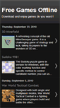 Mobile Screenshot of freegamesoffline.blogspot.com