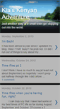Mobile Screenshot of kiaskenyanadventure.blogspot.com