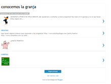 Tablet Screenshot of conocemoslagranja.blogspot.com