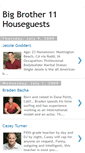 Mobile Screenshot of bigbrother11houseguests.blogspot.com