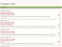 Tablet Screenshot of ilsangueverde.blogspot.com
