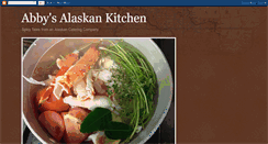 Desktop Screenshot of abbysalaskankitchen.blogspot.com