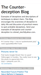 Mobile Screenshot of counterdeception.blogspot.com