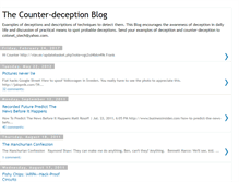 Tablet Screenshot of counterdeception.blogspot.com