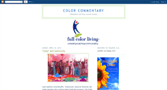 Desktop Screenshot of fullcolorliving.blogspot.com