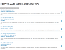 Tablet Screenshot of howtomakemoneyandsometips.blogspot.com