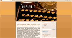 Desktop Screenshot of gosteimuito.blogspot.com