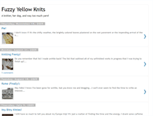 Tablet Screenshot of fuzzyyellowknits.blogspot.com