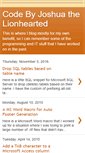 Mobile Screenshot of codebyjoshua.blogspot.com