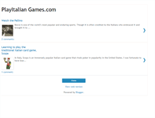 Tablet Screenshot of playitaliangames.blogspot.com